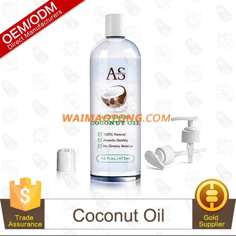 Hot sale wholesale private label 100% pure & natural organic extra virgin coconut oil price for body and hair oil