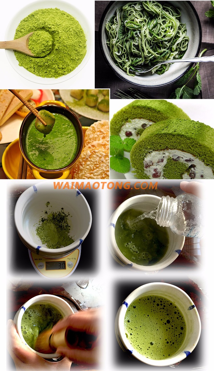 Free Sample Tin Can Pack Go Slim Matcha Tea Japanese Organic Matcha Green Tea Powder