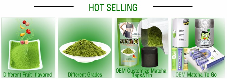 Free Sample Tin Can Pack Go Slim Matcha Tea Japanese Organic Matcha Green Tea Powder