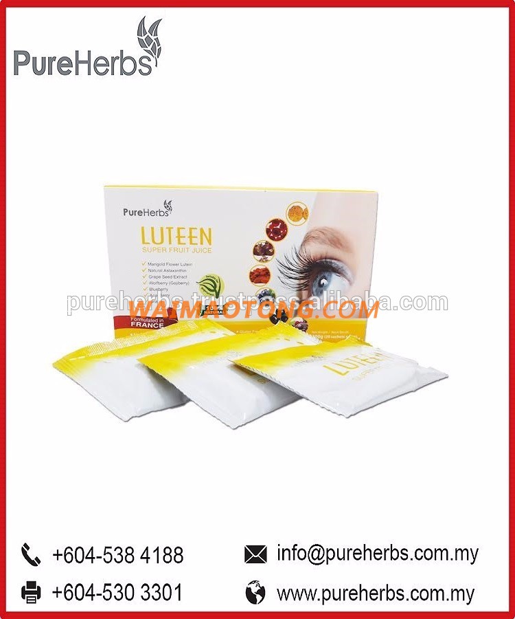 LUTEEN Eye Care Drink Super Fruit Juice Extract lutein suppliment eye health powder oem