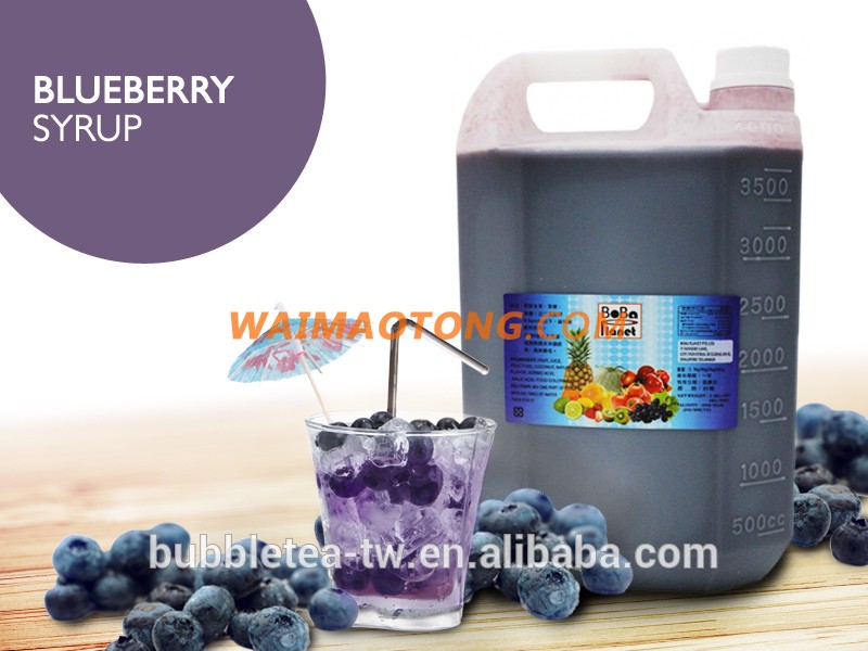 Blueberry Concentrated Syrup Fruit Juice