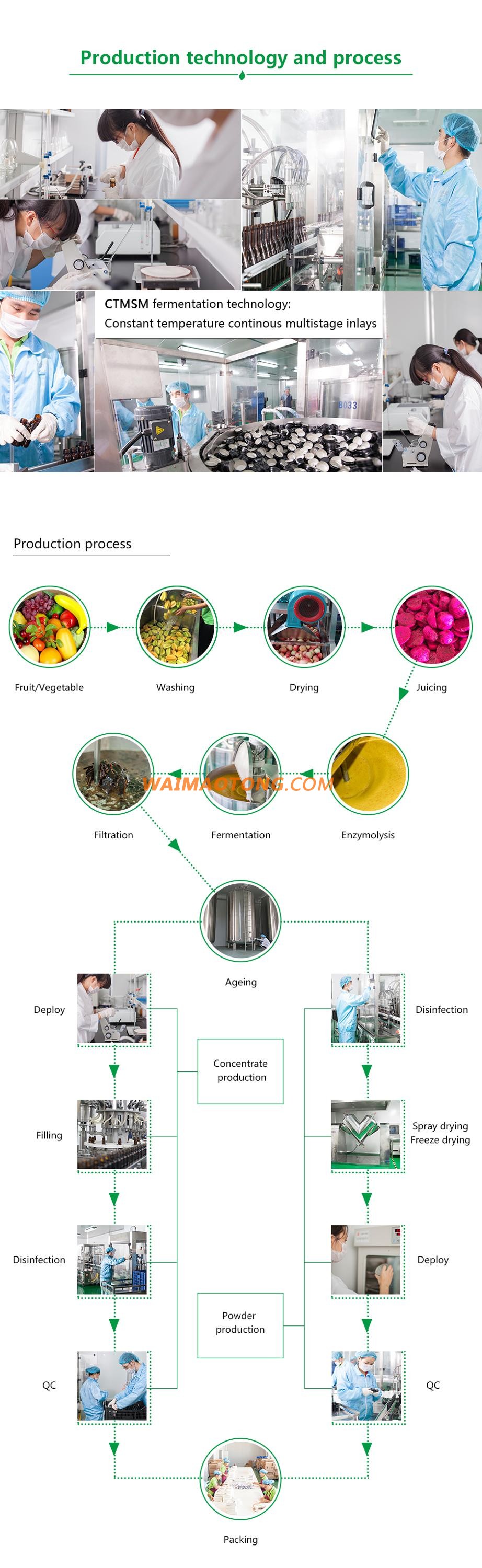 Factory price fermented lemon juice fruit concentrate, nutritional supplement