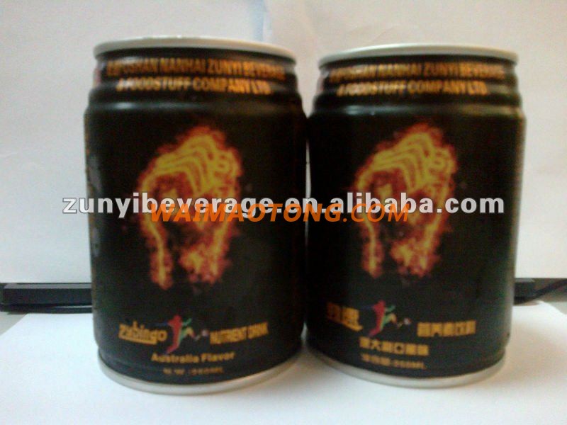 250ml Tin Can ZUNYI Sport Nutrition Drink