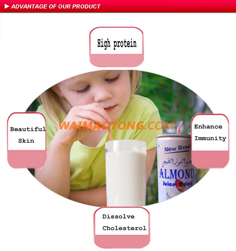 180ml small size almond juice protein drink