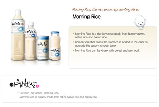 Korean Morning Rice Drink