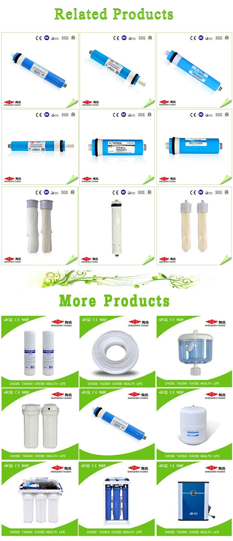 50g Csm RO Membrane for RO Plant