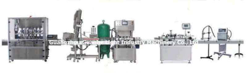 Automatic Sauce Jam Filling Machine with Capping Labeling Line