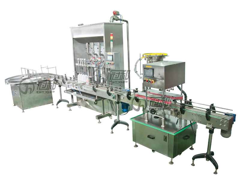 Automatic Sauce Jam Filling Machine with Capping Labeling Line