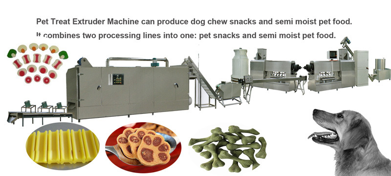 Automatic Chewing Dog Food Snack Food Machine