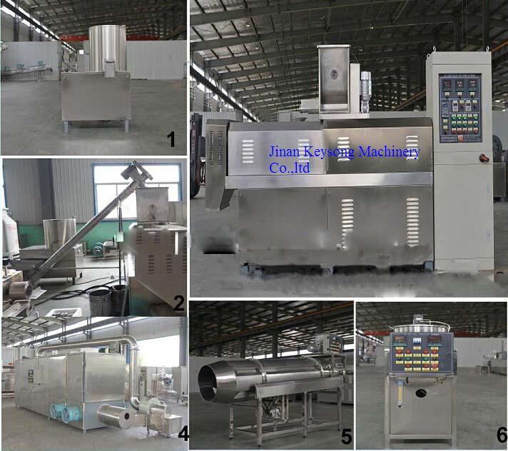 Extruded Dry Pet Dog Fish Feed Food Process Line