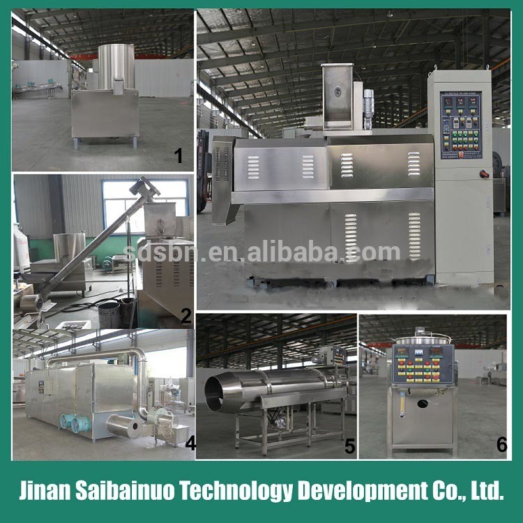 Continuous Automatic Pet Food Extruder Machine