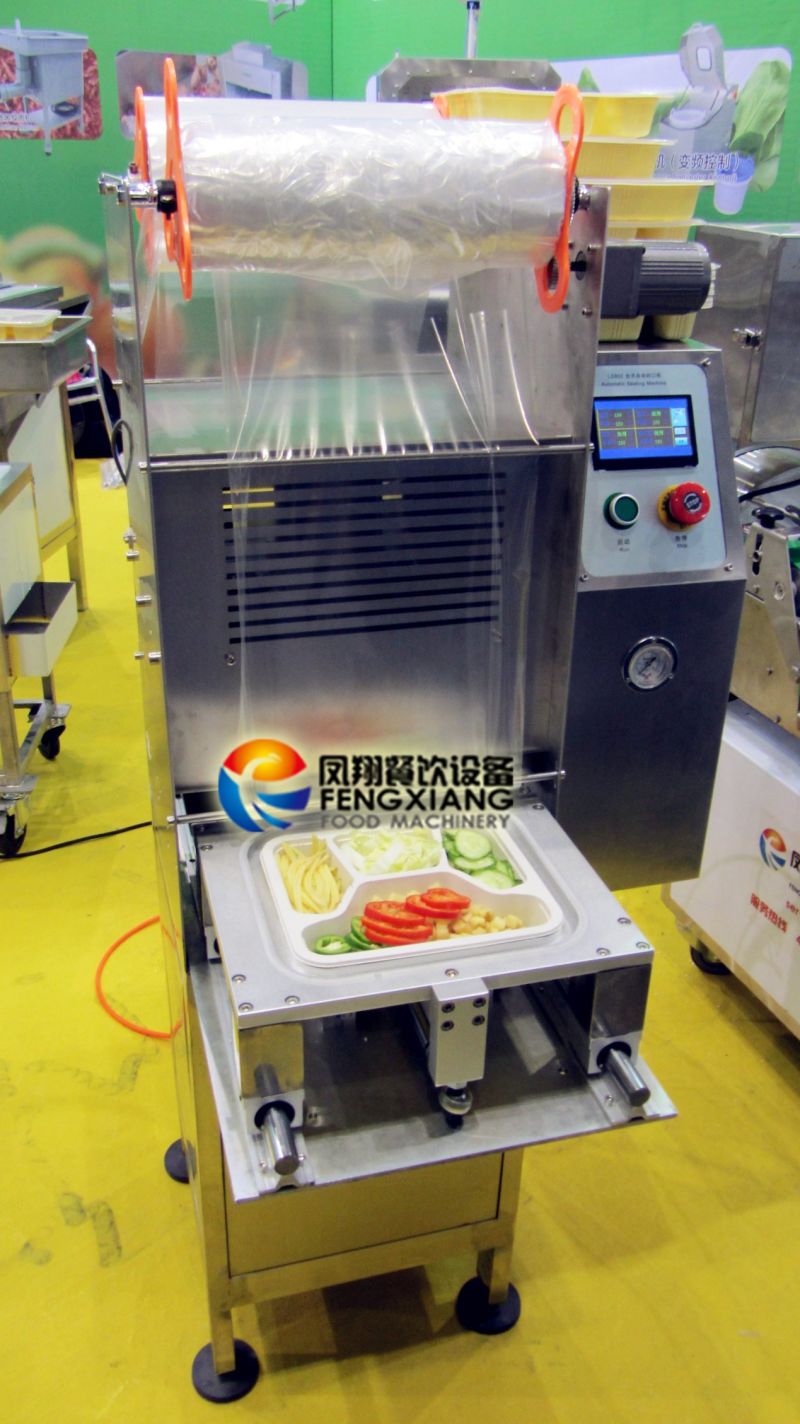 Fs-600 Fast Food Box Sealing Machine, Salad Sealing Packing Machine