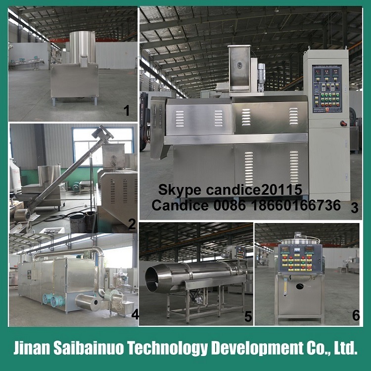 High Efficiency Full- Automatic Dry Dog Food Production Line