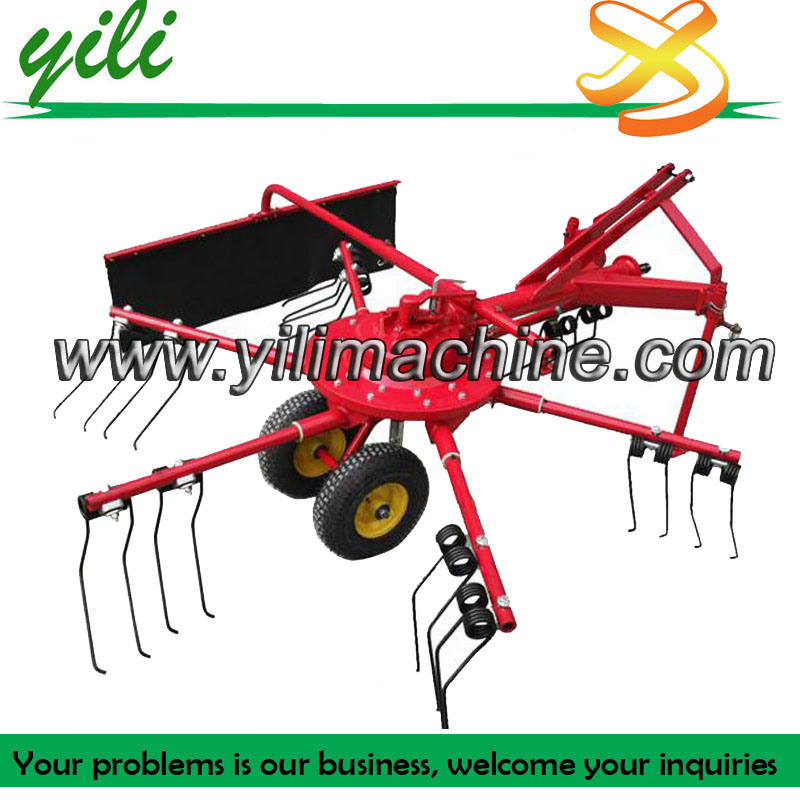 Rotary Rake with Hay Tedder