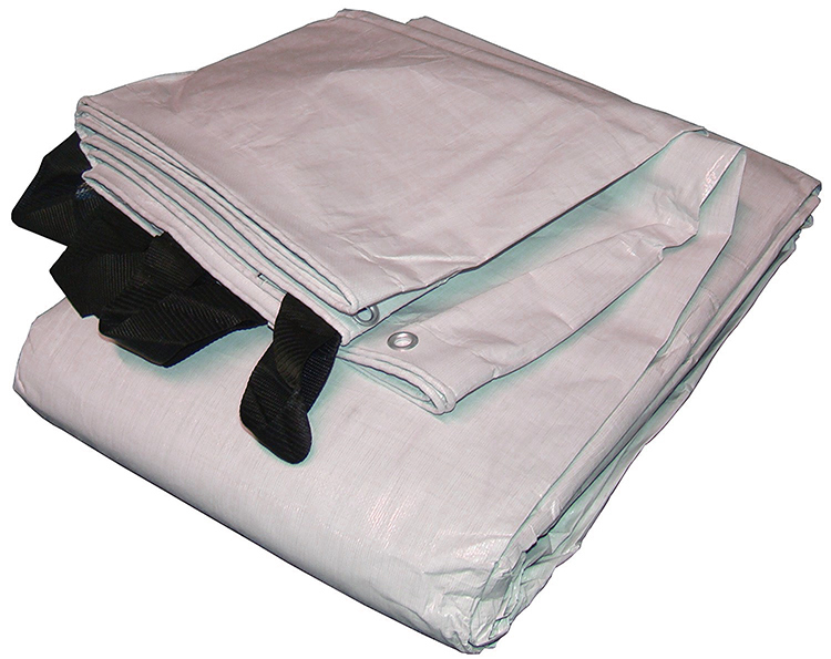 Heavy Duty Discount Dry Top Hay Bale Cover Tarps