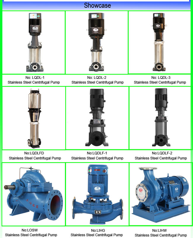 Sanitary High Pressure Vertical Multistage Centrifugal Water Pump