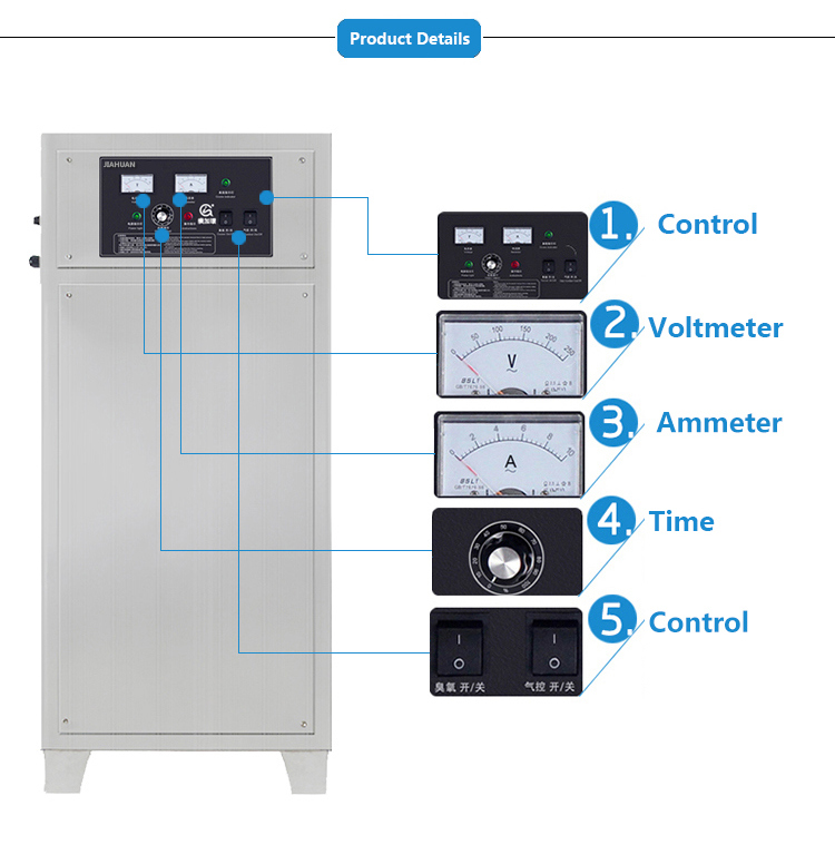 Filtration System Ozone Generator Medical / Ozonizer Purifying Machine