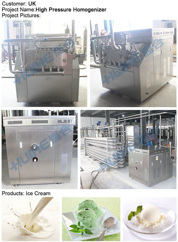 Gjj Series High Pressure Homogenizer (Food)