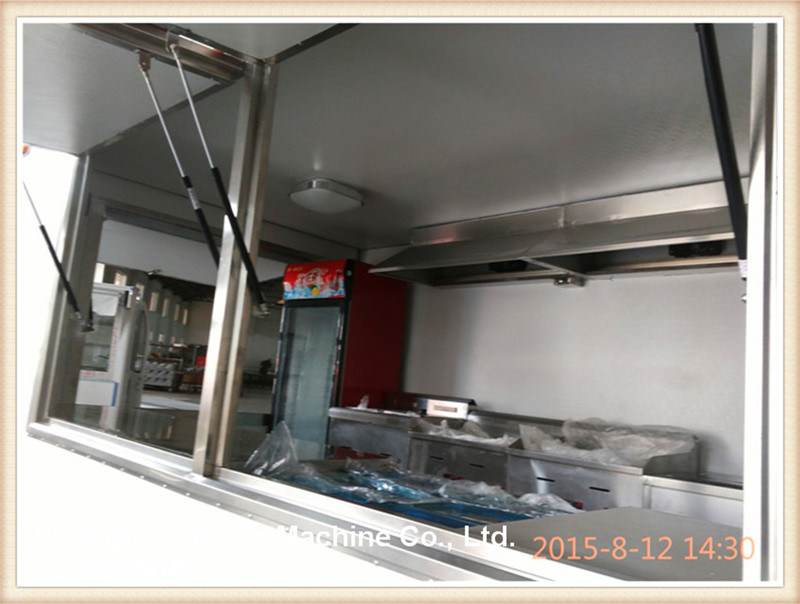 Ys-Fb390A White High Quality Fast Food Truck Food Van