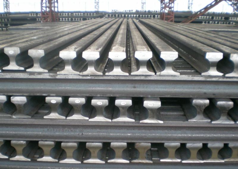 China Standard Rails 12 Kg/M Light Railway Steel Rail