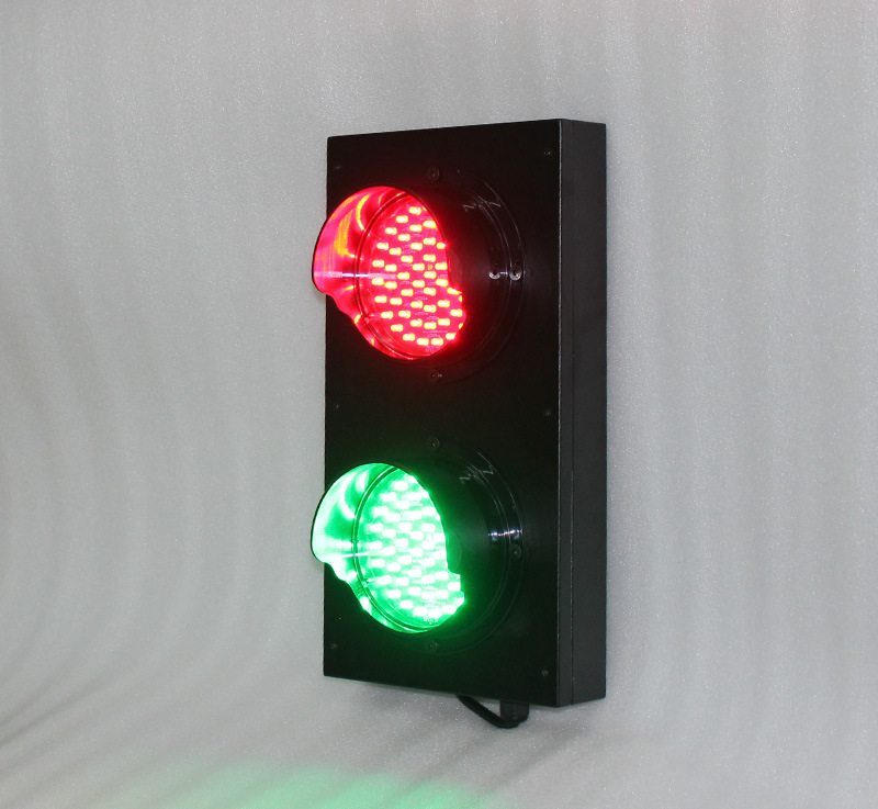 Factory Price Red Green LED Light 125mm Traffic Signal Light