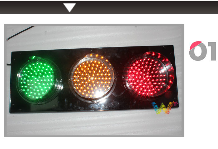 Customized Design Aluminum 200mm LED Traffic Signal Light