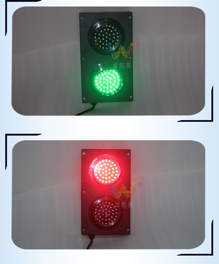 100mm Super Thin Red Green Traffic Signal Light