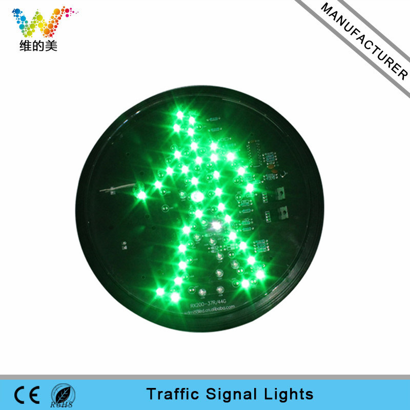 Customized 125mm Pedestrian Light Replacement LED Traffic Light