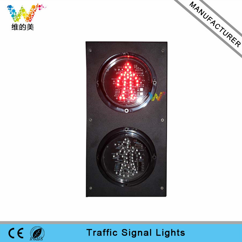 Customized 125mm Pedestrian Light Replacement LED Traffic Light