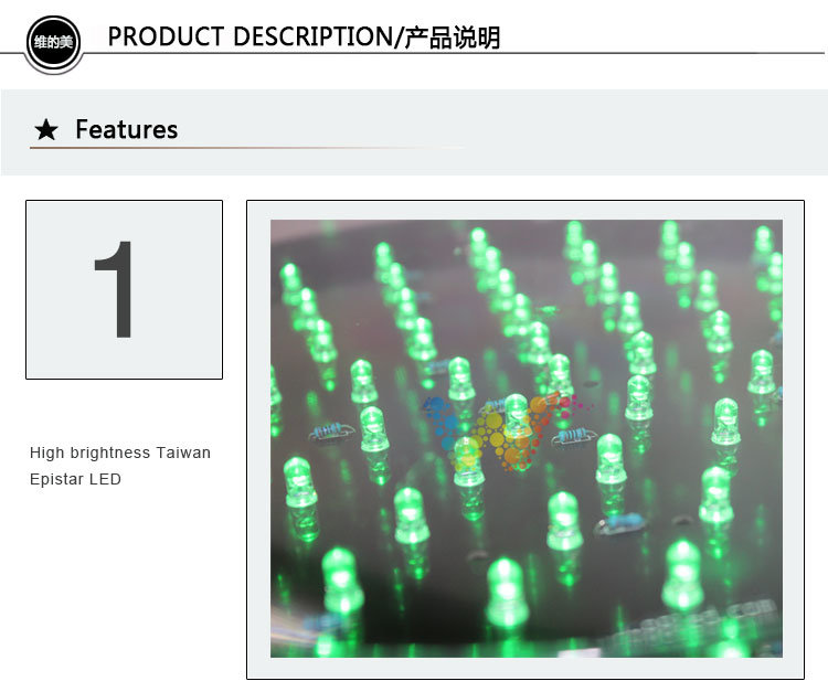 High Quality Mix Red Green Epistar LED Traffic Signal