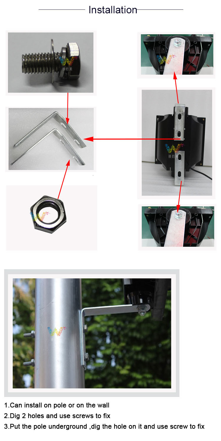 Customized Design Mix Red Yellow Green Signal LED Traffic Light