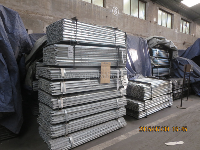 Galvanized Length 1.8mt (14holes) 2.04kgs/M Y Post