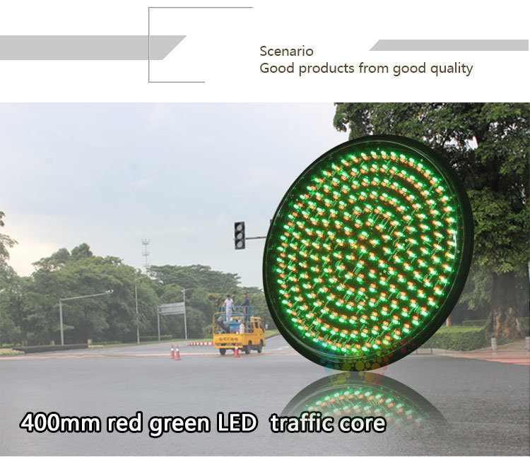 400mm Mix Red Green LED Signal Traffic Light Core