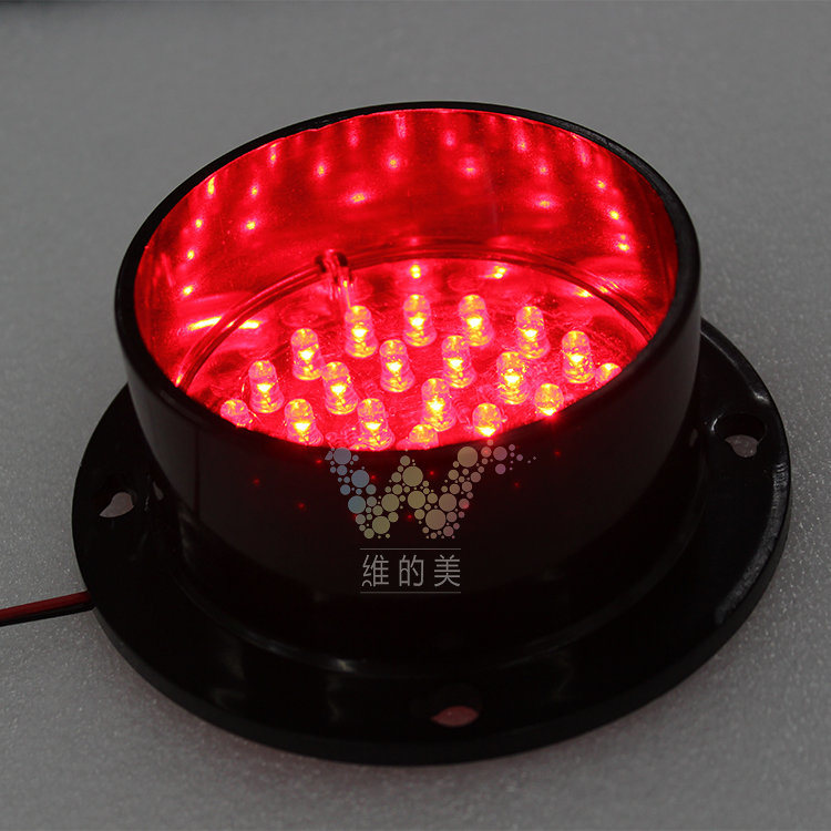 High Quality Mini 100mm Red LED Light Module Traffic Light