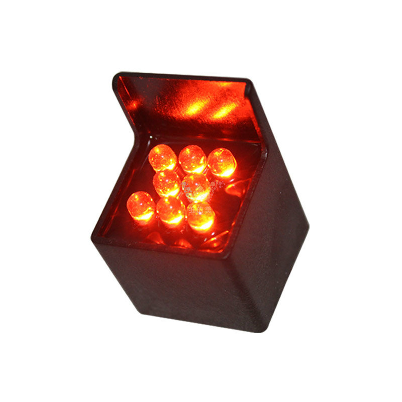 26mm Square Red Pixel Cluster LED Traffic Light