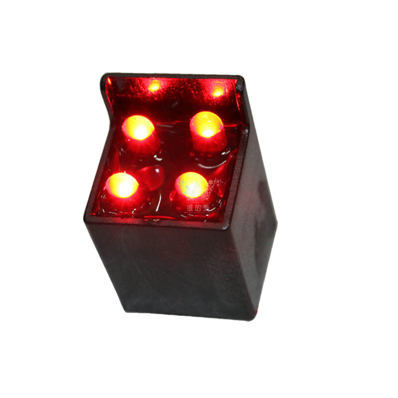 26mm Square Red Pixel Cluster LED Traffic Light