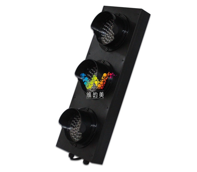 Mini Steel Housing 125mm Red Yellow Green Traffic Signal Light