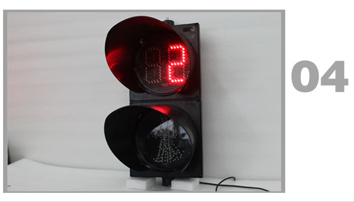 China Manufacturer 300mm Countdown Timer Pedestrian Traffic Light