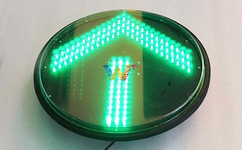 400mm Green Arrow Traffic Light Replacement LED Traffic Signal