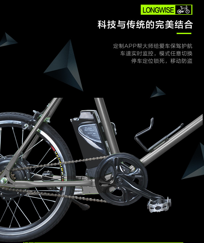 Ce TUV Certificate Electric Ebike (LWEB-T2008)