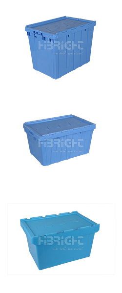 Stackable Logistic Nestable Container Box with Lids