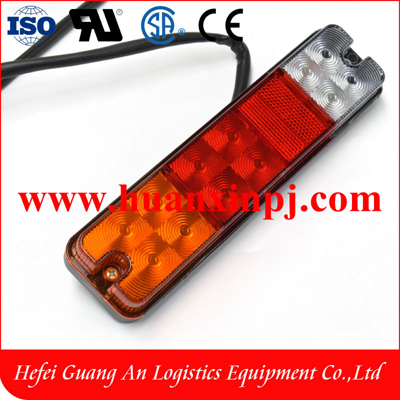 Electric Forklift Truck LED Tail Light 12-24V with 3 Colors