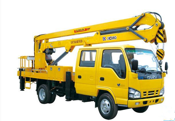 Truck Mounted Portable Folding Jib Aerial Working Vehicle High Altitude Operation Truck Xzj5063jgk