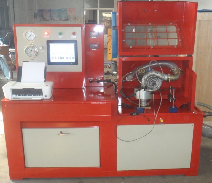 Atb-200 Automobile Turbocharger Test Bench, Computer Control. Air Heating System