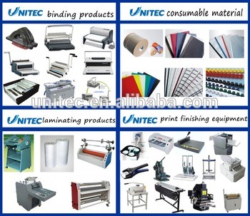 Hot Sale Office Book Binding Velo Strips Binding Machine