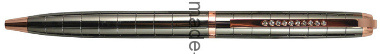 Unquie Promotion Metal Ball Pen with Crystal on Clip (LT-C578)