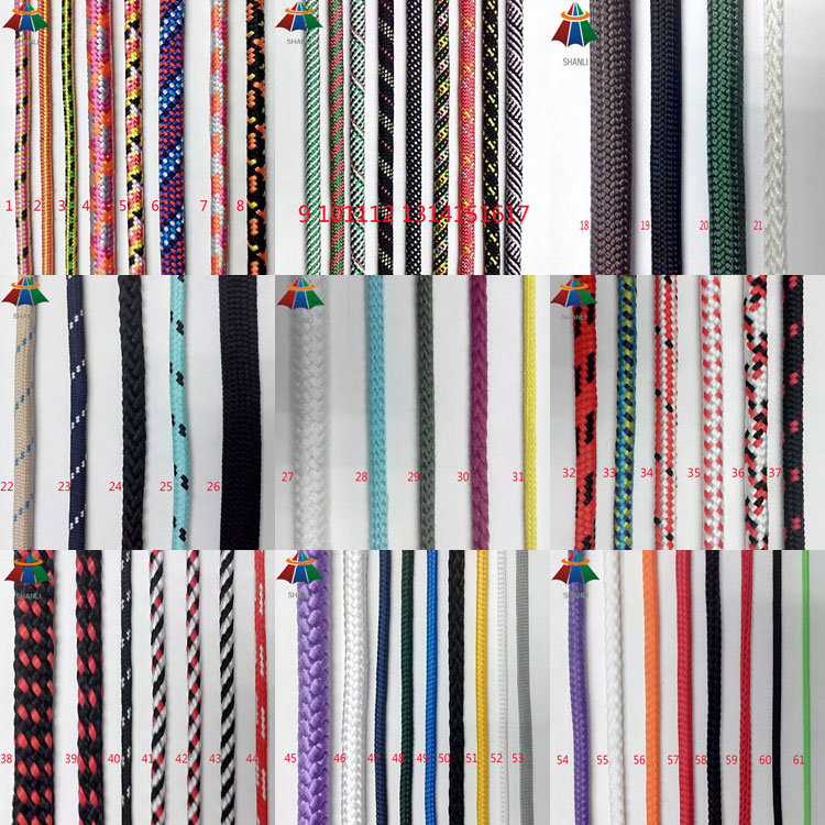 Wholesale Braided Elastic/ Polyester/ Cotton/ PP/ Polypropylene/ Nylon Cord/ Rope