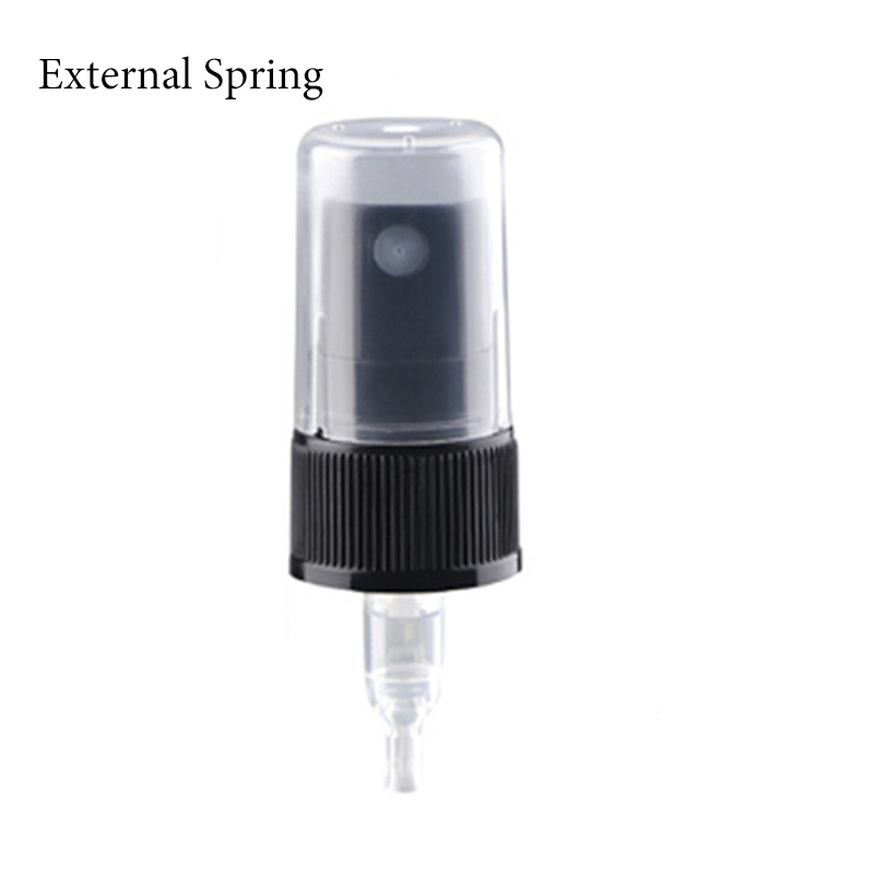 Plastic Fine Mist External Spring Sprayer Ribbed Closure with Cap (NS113)