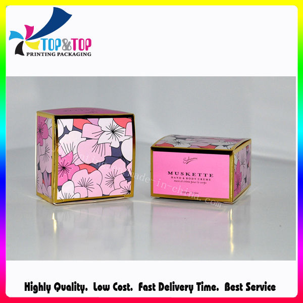 Eco Friendly Wholesale Folding Paper Box Natural Cosmetic Packaging