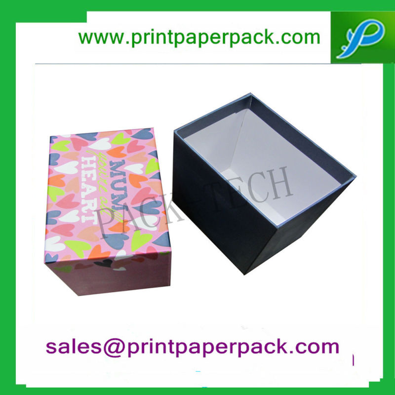 Customized Cardboard Ribbon Cosmetic Foldable Packaging Box Chocolate Cake Perfume Jewelry Paper Gift Packing Box